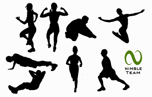 Nimble Team Silhouette