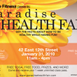 THE FIRST ANNUAL PARADISE HEALTH FAIR