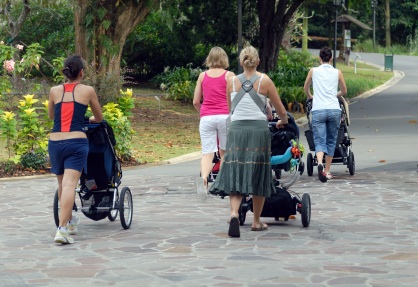 stroller-group-walk