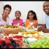 family eating seasonably family eating seasonably