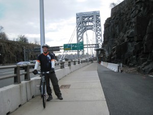 Crossing the GWB into Manhattan