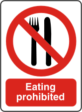 no-eating