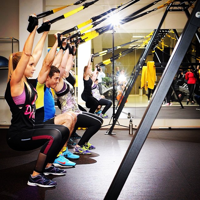 AXLE/TRX HIIT (50 min.) Nimble Fitness New York City Personal Trainer